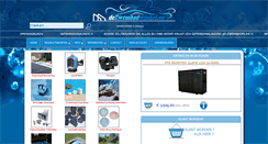Desktop Screenshot of dezwembadwinkel.eu